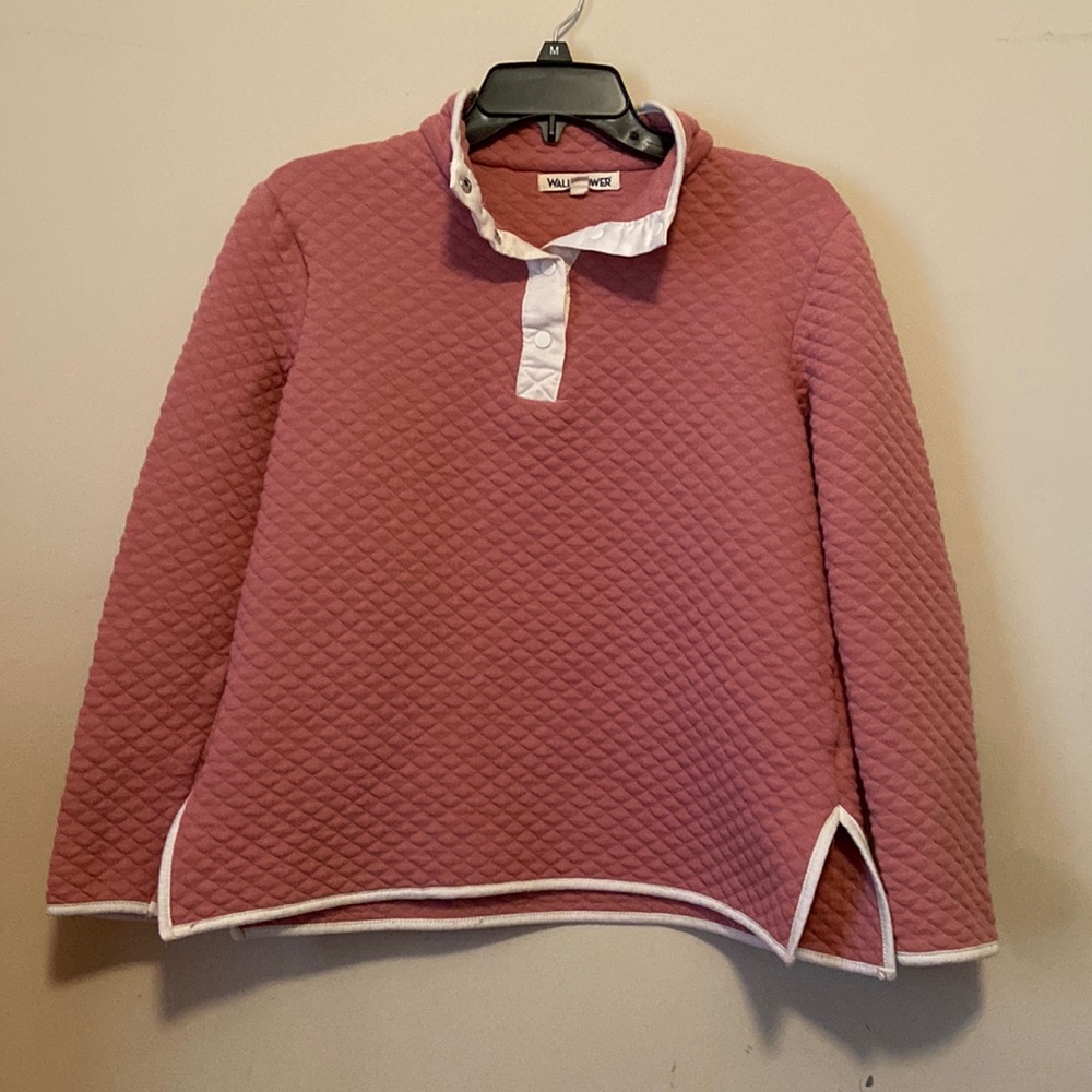 Quilted Pullover
